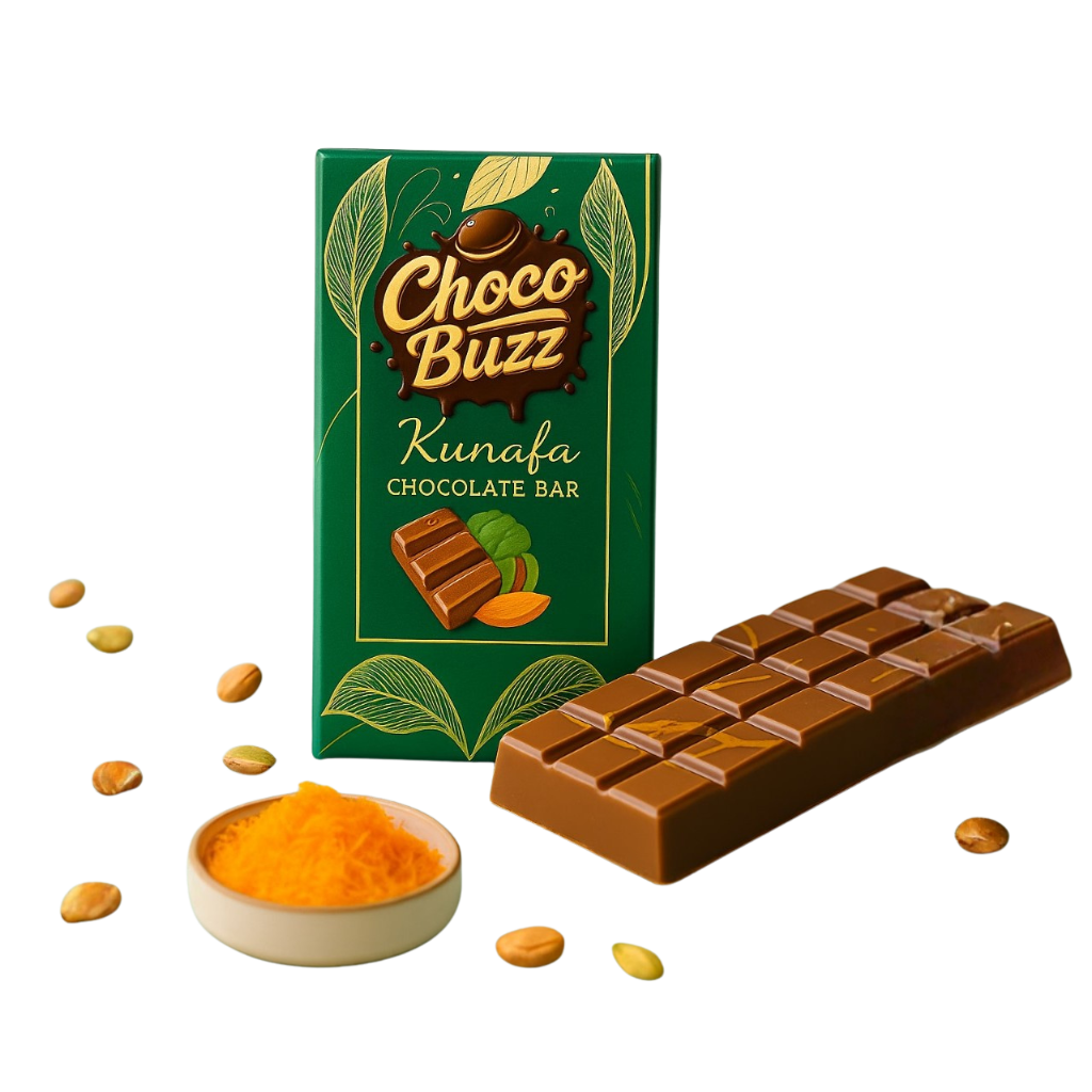 Pista Kunafa Chocolate Bar